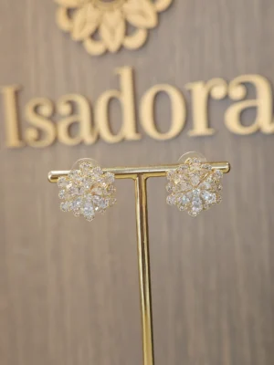 Brinco Luxo Floral Biju