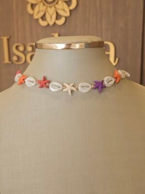Choker Conchas e Cores