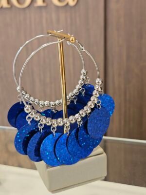 Argola carnaval azul