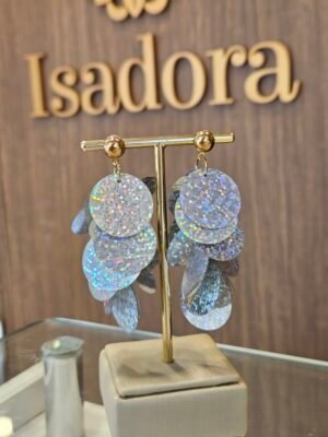 Brinco carnaval prata