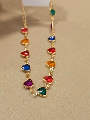 Pulseira biju pedras