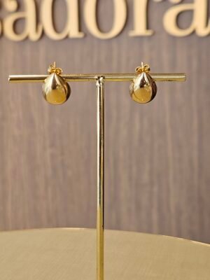 Brinco Folheada ouro 18k 0787