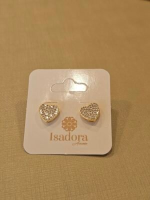 Brinco Folheado ouro 18k 0789