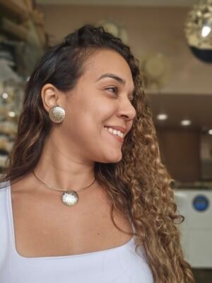Conjunto Aro Folheado a ouro 04