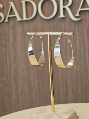 Argola Africana Luxo 4271 Folheado