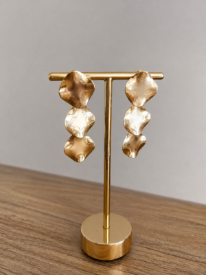 Brinco 4206 Diva  Folheado a ouro 18k